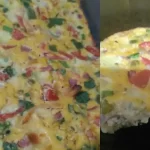 Receitas Ninja - OMELETE DE PIZZA NO FORNO omeletedeforno